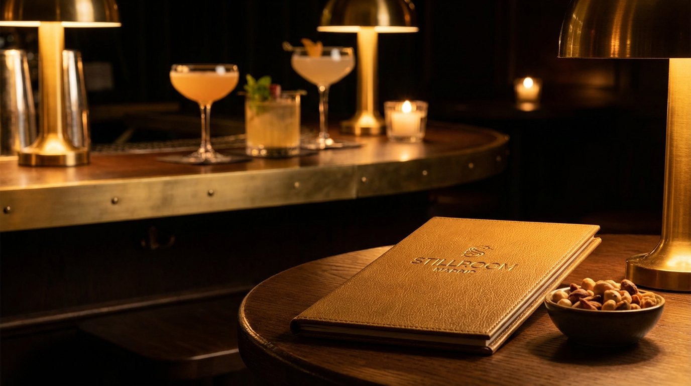 Carta de cócteles y precios de Stillroom Madrid 2026