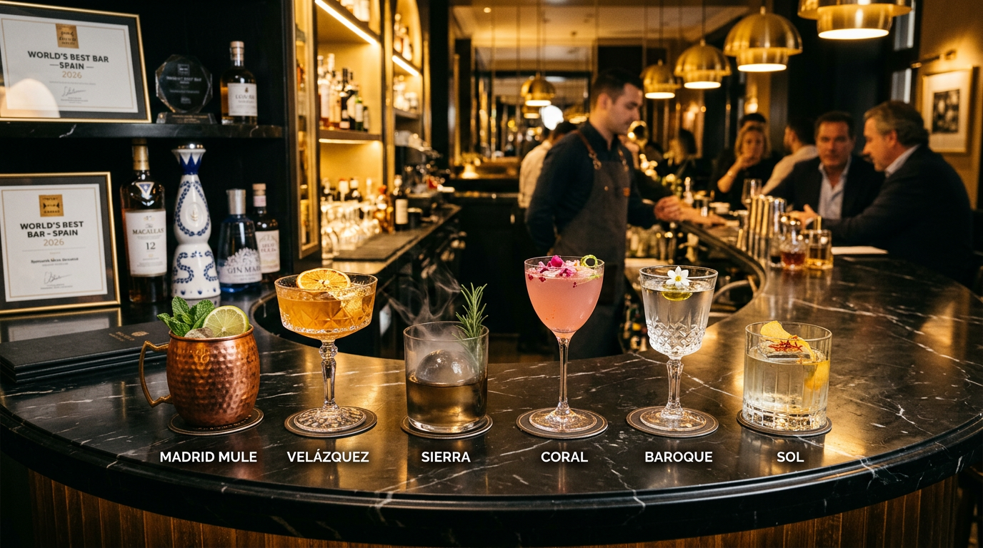 Mejores bares de cócteles del mundo coctelería de autor