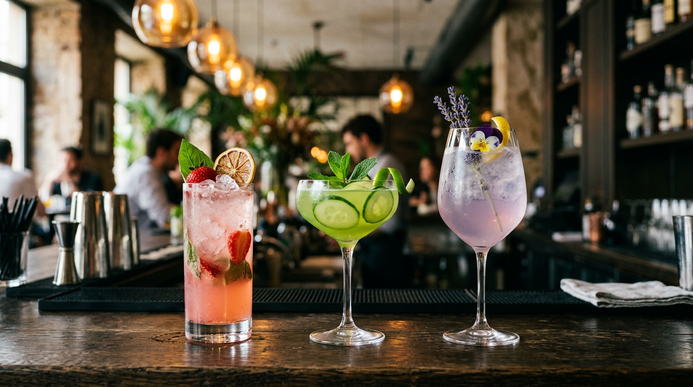 Tres cócteles de primavera de la carta estacional de Stillroom